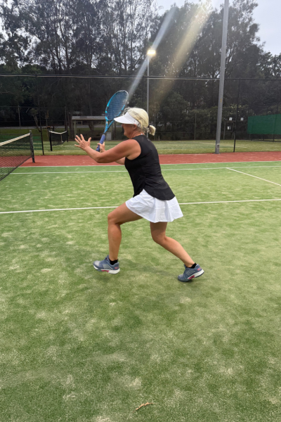 Basic Pleated Skort - White