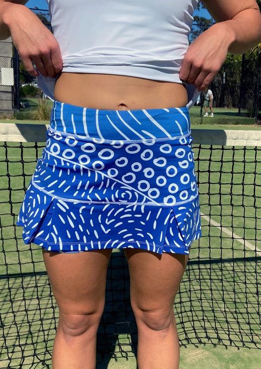 3x3 Blue Daze Skort