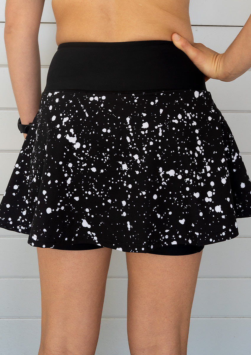 Base Tennis Skirt - Ink Spot