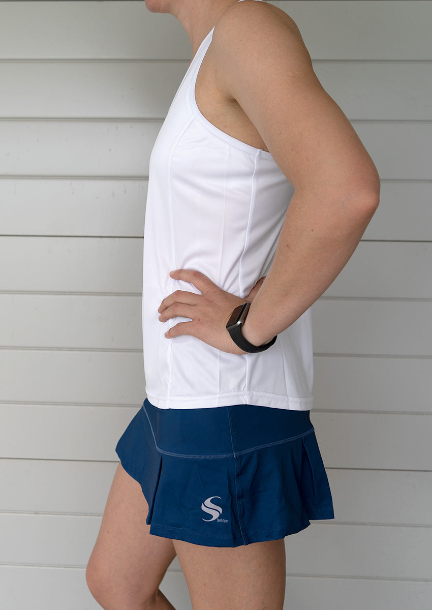 3x3 Classic Navy Tennis Skirt